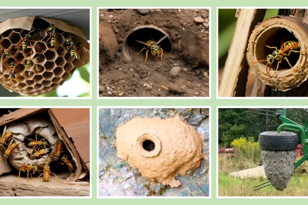 7 Types of Wasp Nests Identification with Pictures 