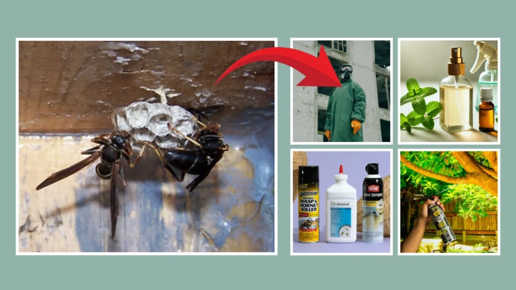 How to Safely Remove a Black Paper Wasp Nest