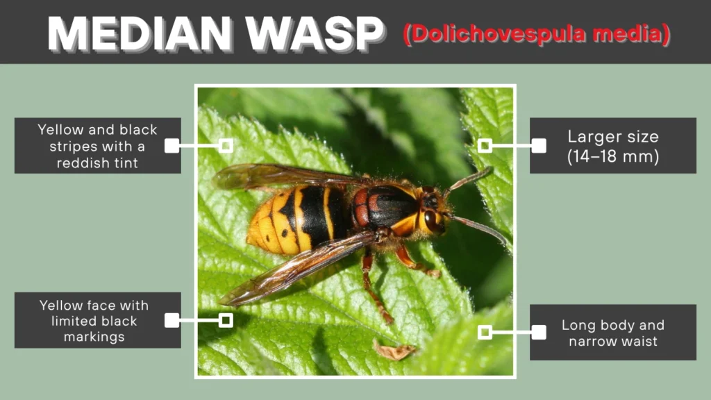 Median Wasp (Dolichovespula media)