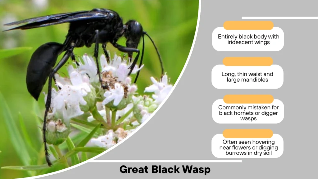 What Is the Great Black Wasp