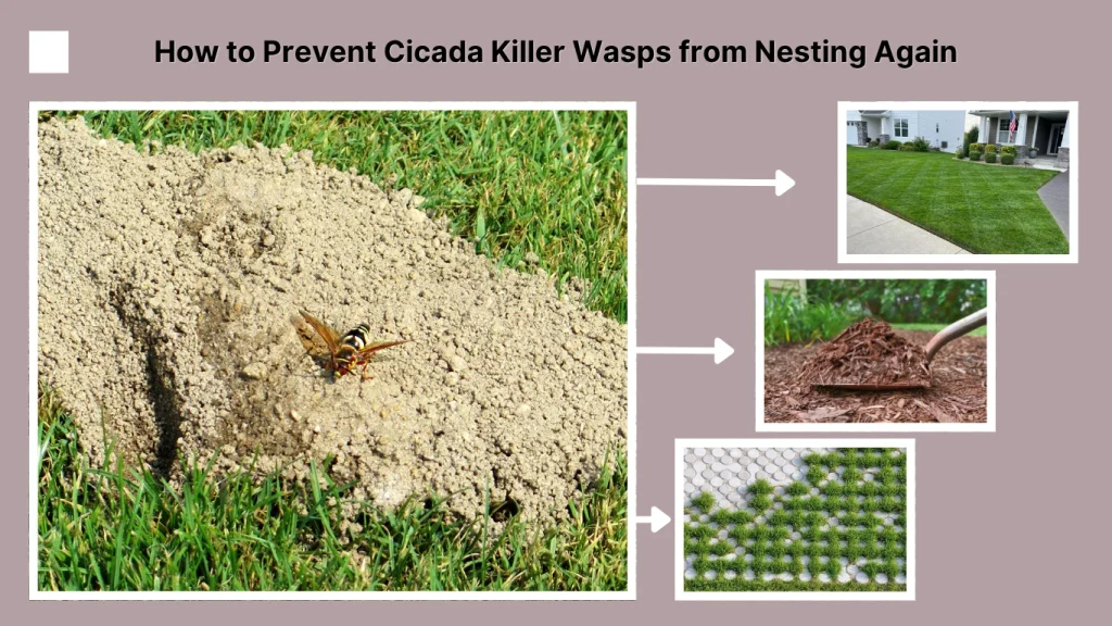 How to Prevent Cicada Killer Wasps from Nesting Again