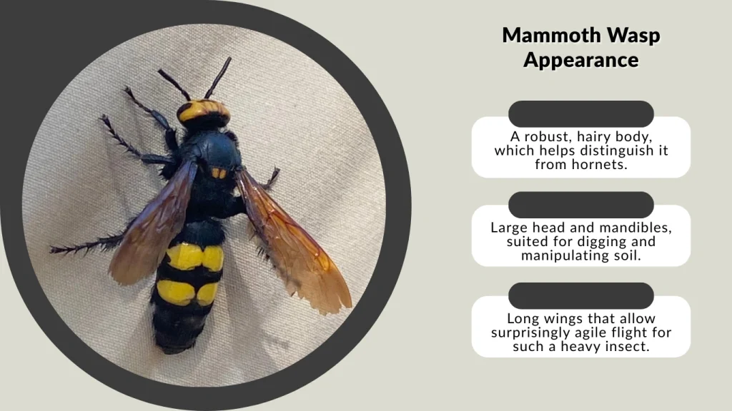 Mammoth Wasp Appearance