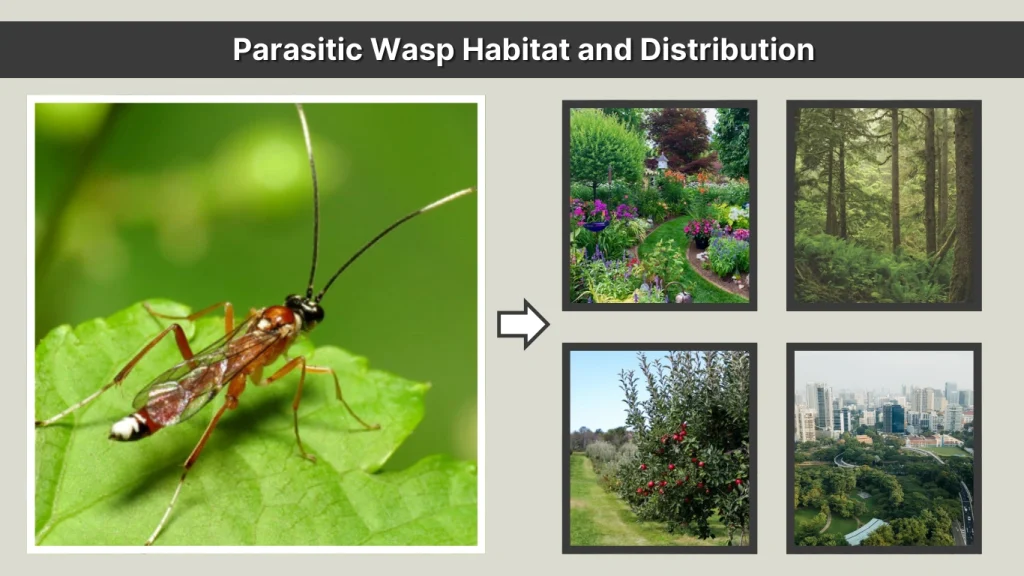 Parasitic Wasp Habitat and Distribution