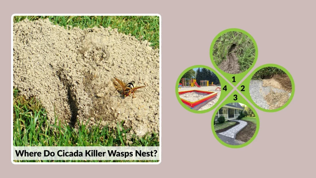 Where Do Cicada Killer Wasps Nest