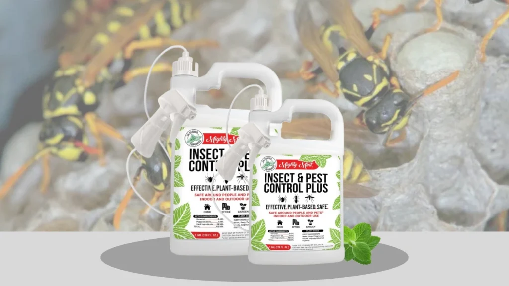 Mighty Mint Insect & Pest Control Plus – Natural Mint Oil Insect Killer Spray