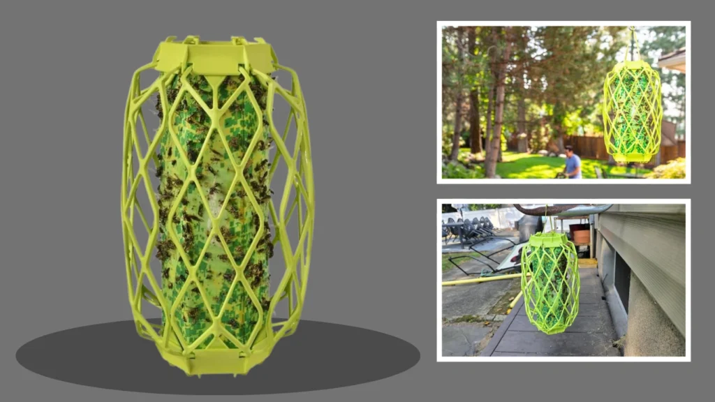 RESCUE! VisiLure® TrapStik for Wasps, Mud Daubers, Carpenter Bees – 2 Pack