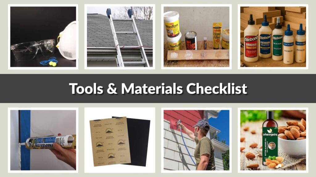 Tools & Materials Checklist