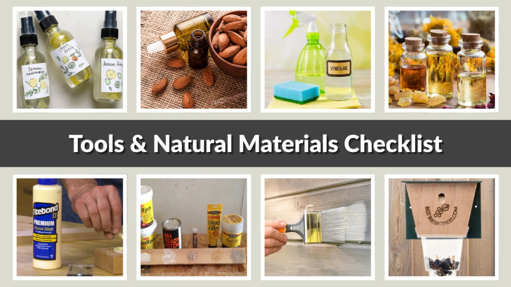 Tools & Natural Materials Checklist