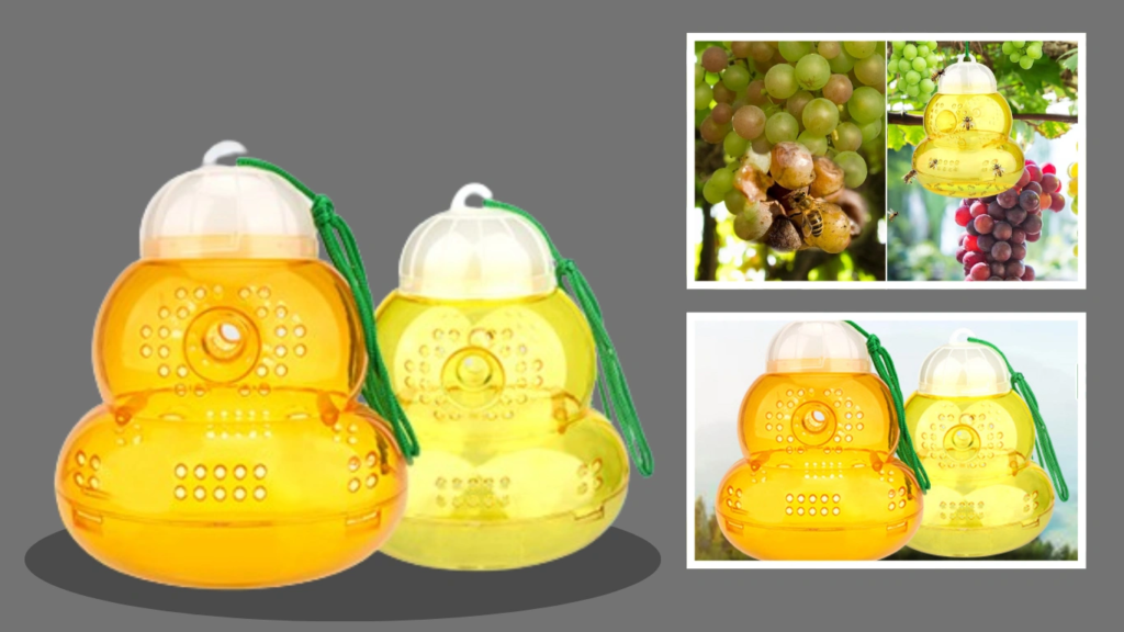 Wasp Trap Outdoor Hanging, Non-Toxic Reusable