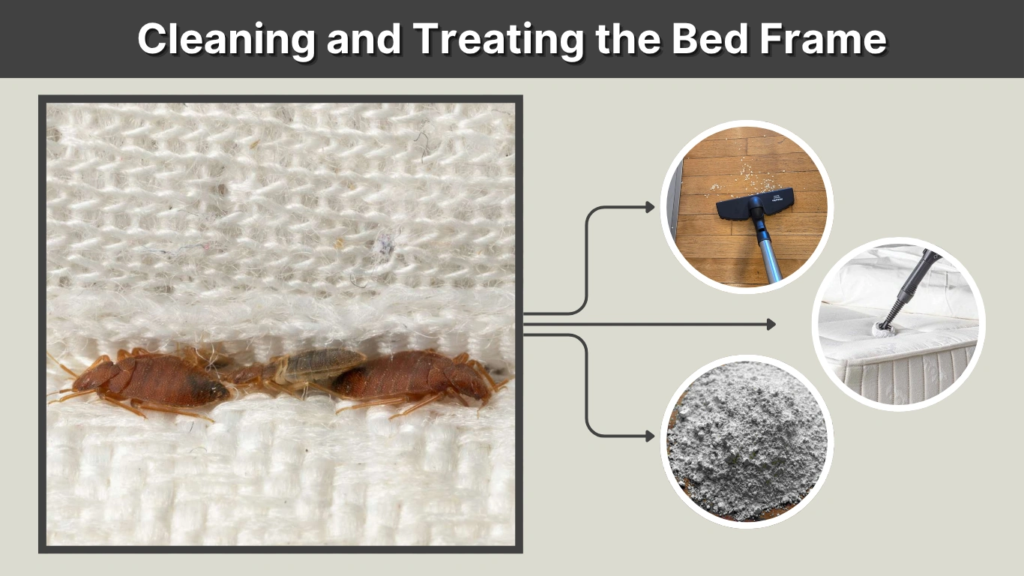 Cleaning and Treating the Bed Frame