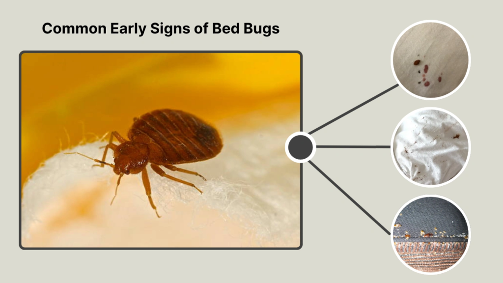 Common Early Signs of Bed Bugs