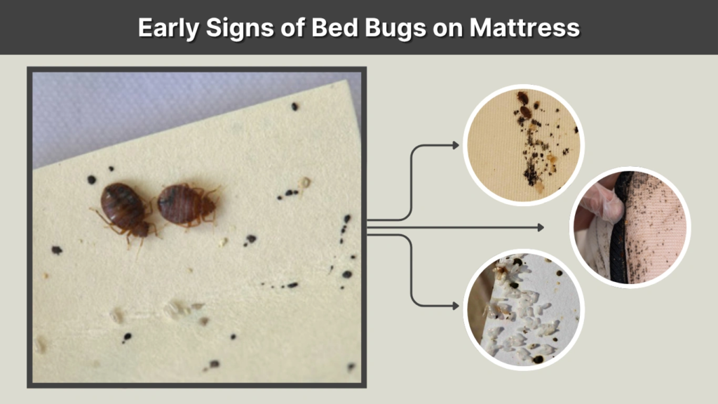 Early Signs of Bed Bugs on Mattress