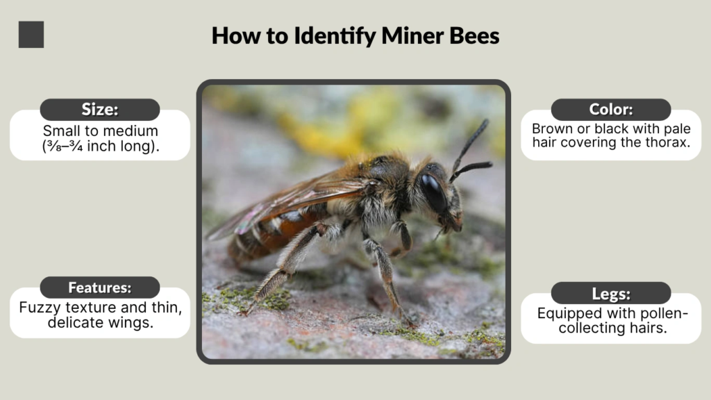 How to Identify Miner Bees