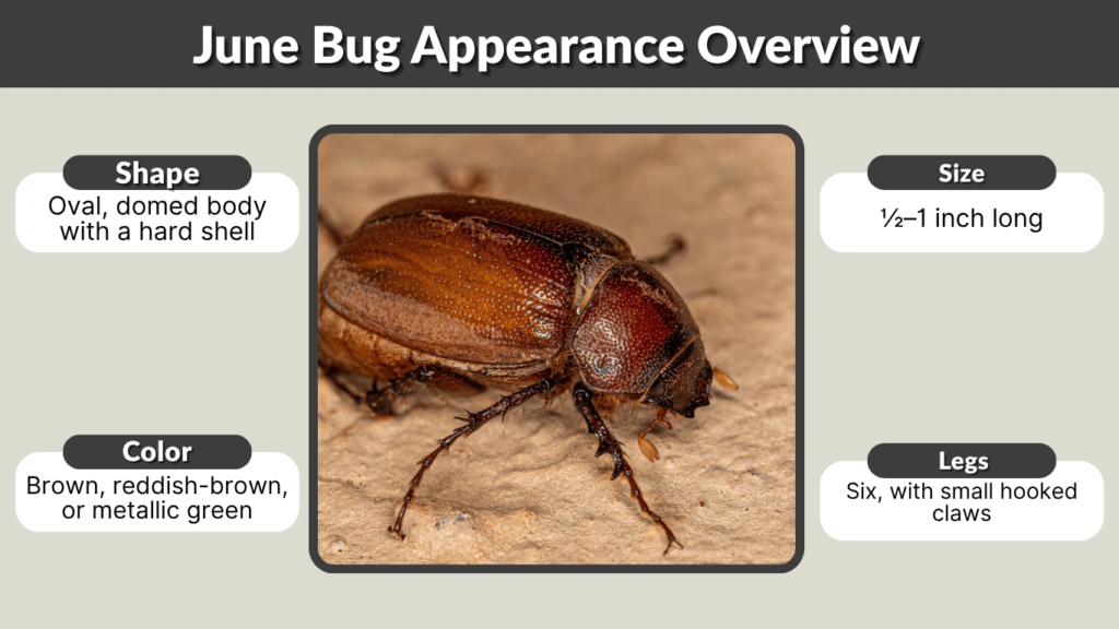 June Bug Appearance Overview