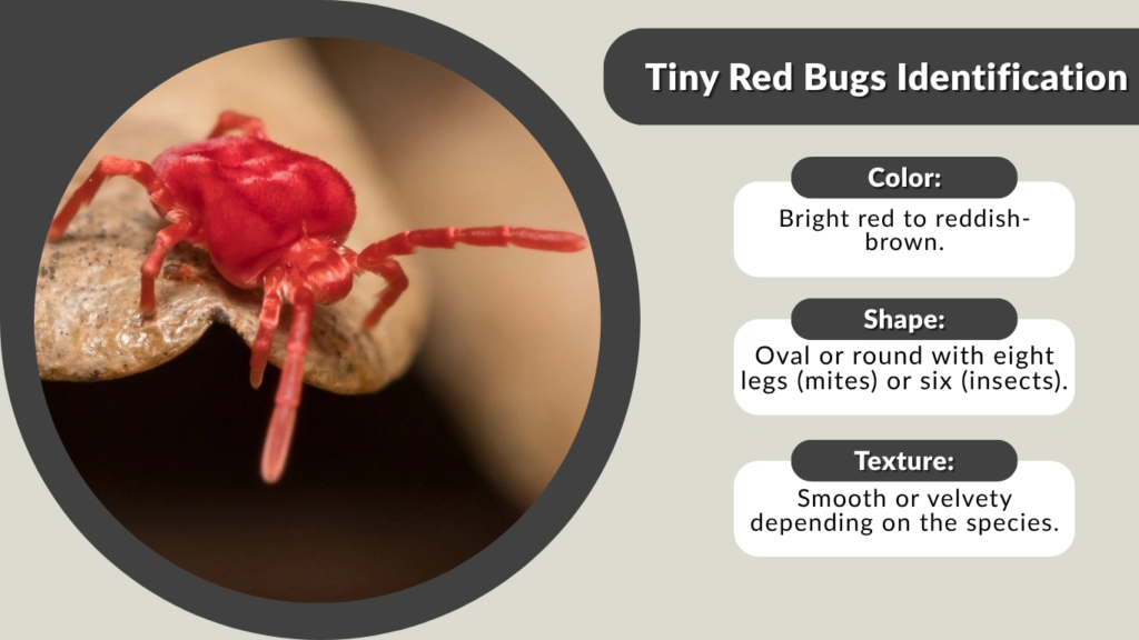 Tiny Red Bugs Identification