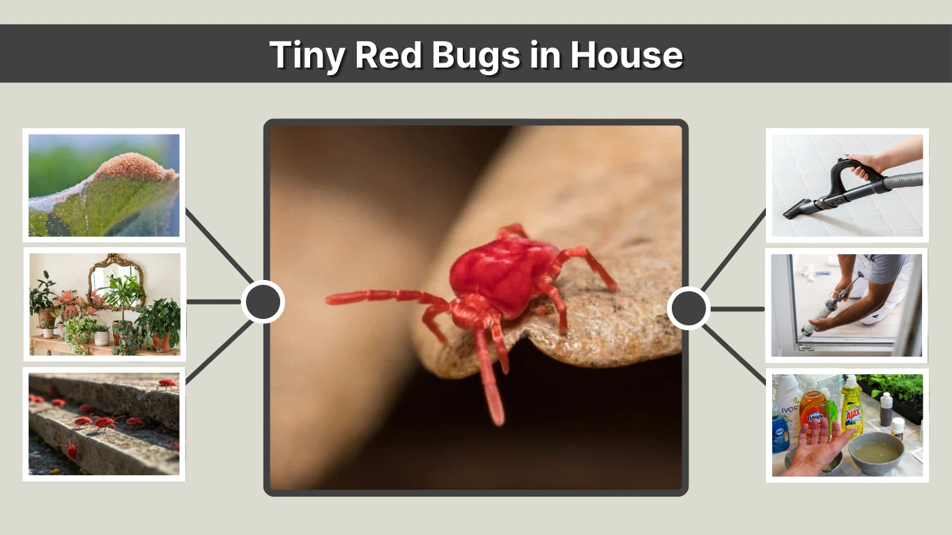 Tiny Red Bugs in House Identification, Causes, and Removal Tips