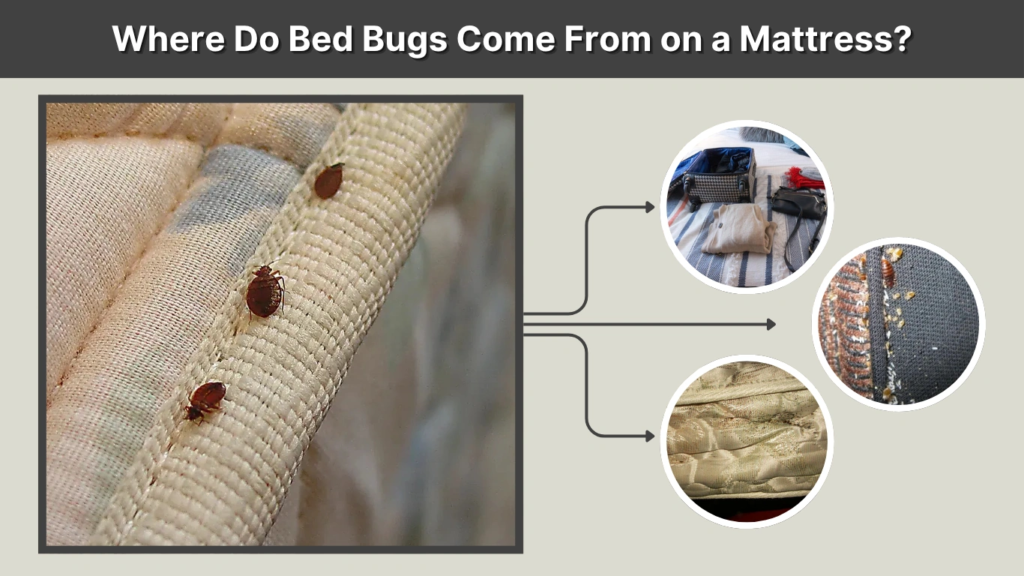 Where Do Bed Bugs Come From on a Mattress