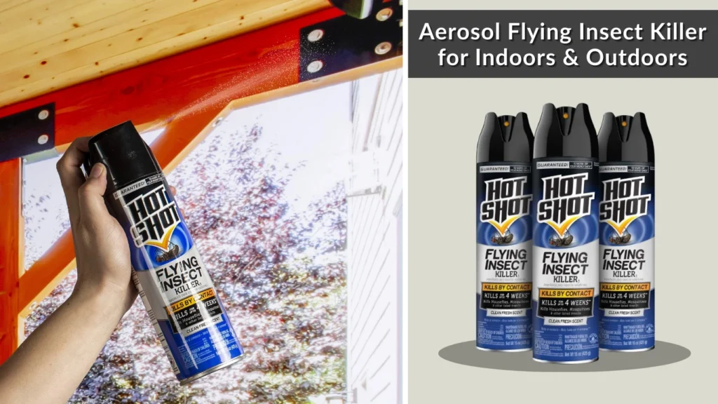 Aerosol Flying Insect Killer for Indoors & Outdoors