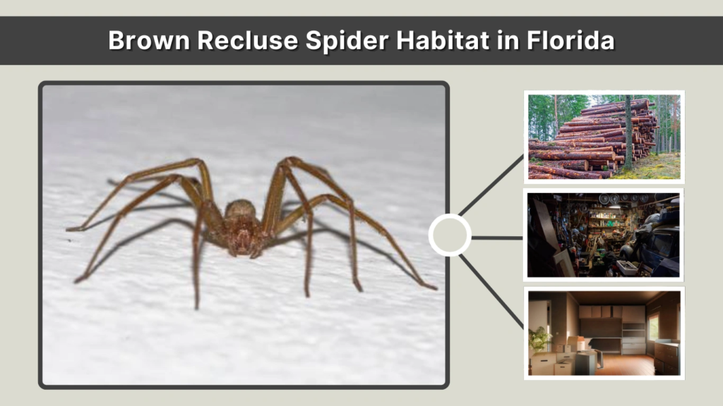 Brown Recluse Spider Habitat in Florida