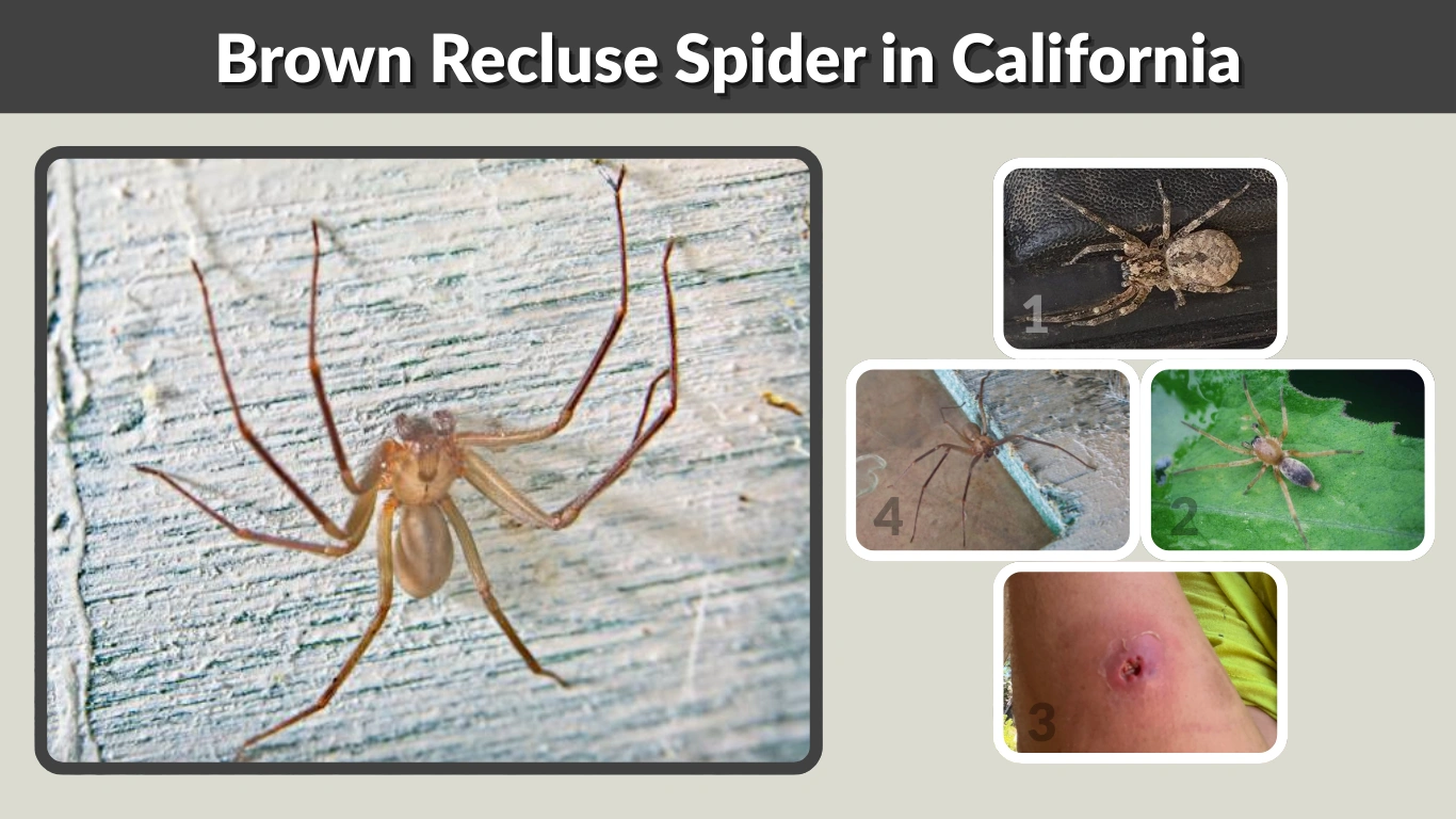 Brown Recluse Spider in California Facts & Identification