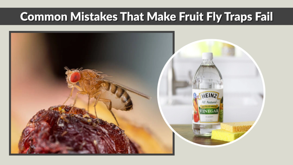 Common Mistakes That Make Fruit Fly Traps Fail