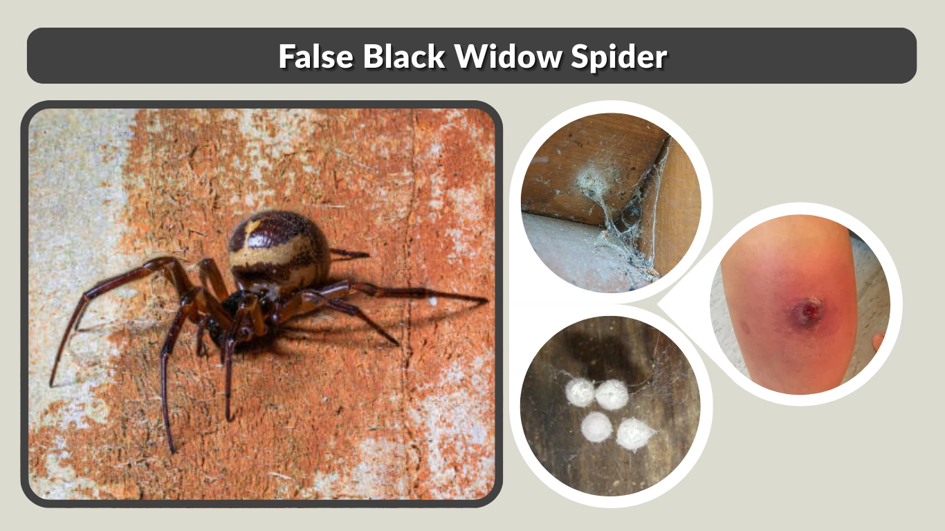 False Black Widow Spider Identification Guide & Facts