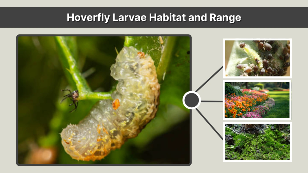 Hoverfly Larvae Habitat and Range