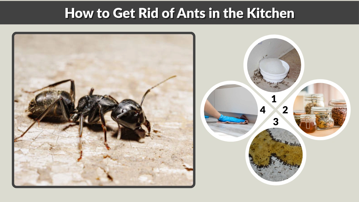 How to Get Rid of Ants in the Kitchen Naturally & Fast