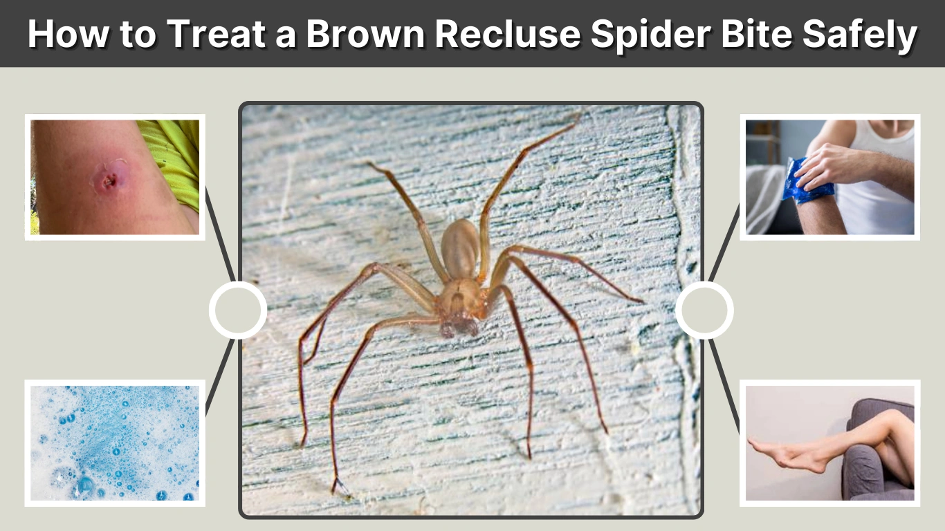 How to Treat a Brown Recluse Spider Bite Safely