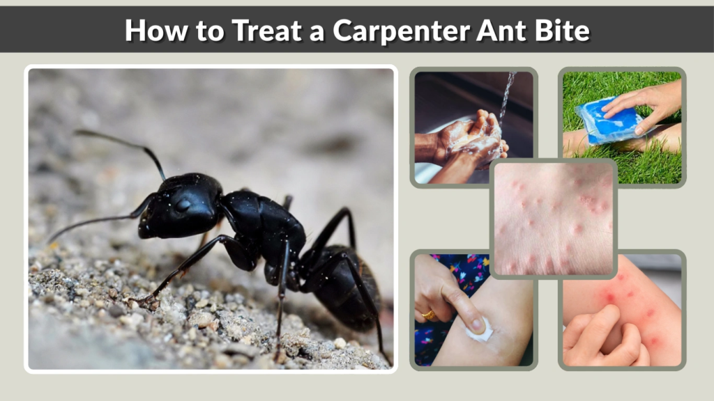 How to Treat a Carpenter Ant Bite