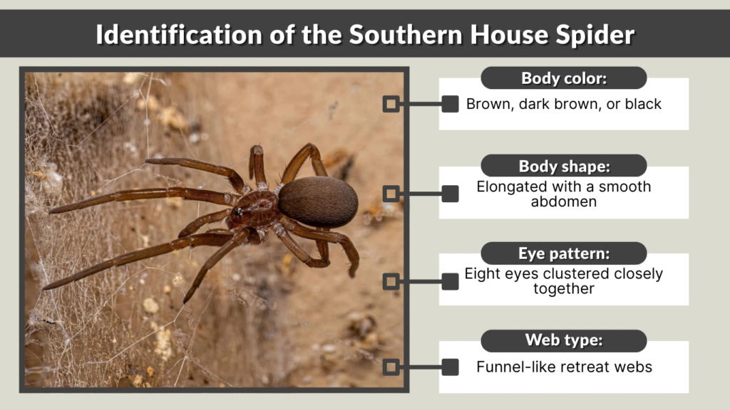 Identification of the Southern House Spider