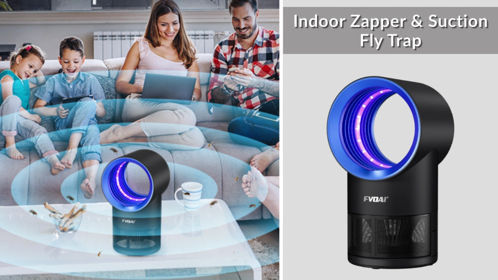 Indoor Zapper & Suction Fly Trap