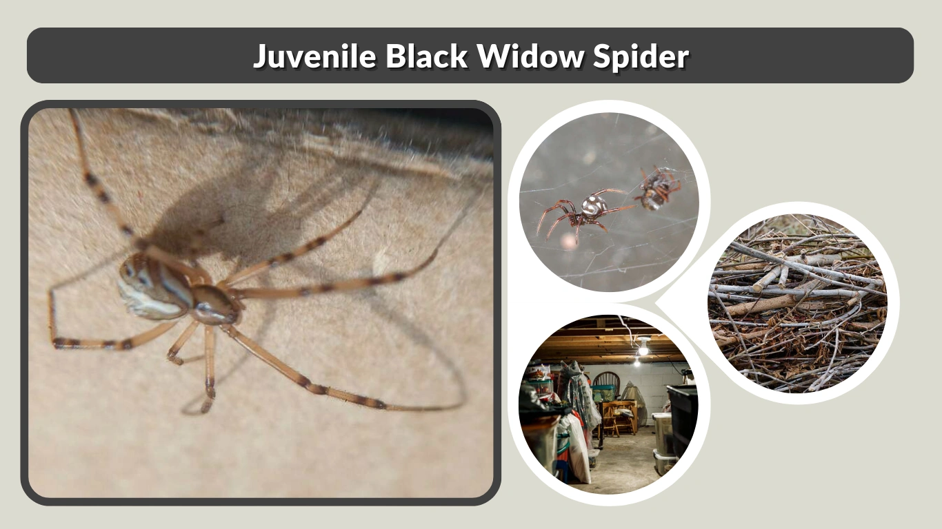 Juvenile Black Widow Spider Identification & Facts