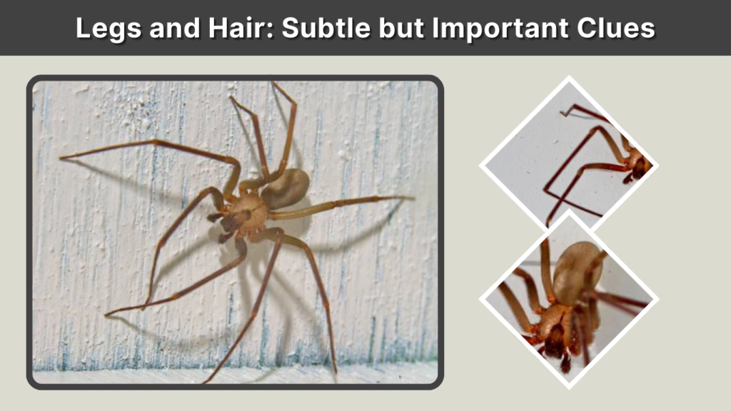 Legs and Hair Subtle but Important Clues