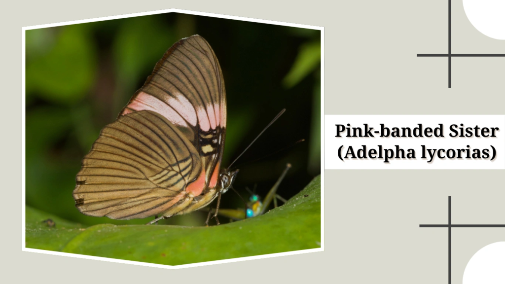 Pink-banded Sister (Adelpha lycorias)