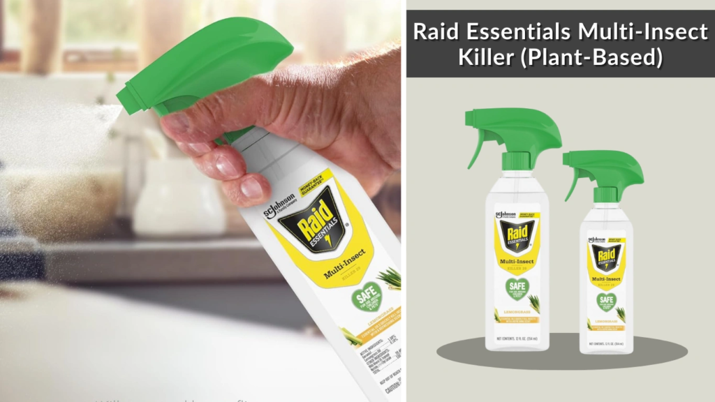 Raid Essentials Multi-Insect Killer (Plant-Based)