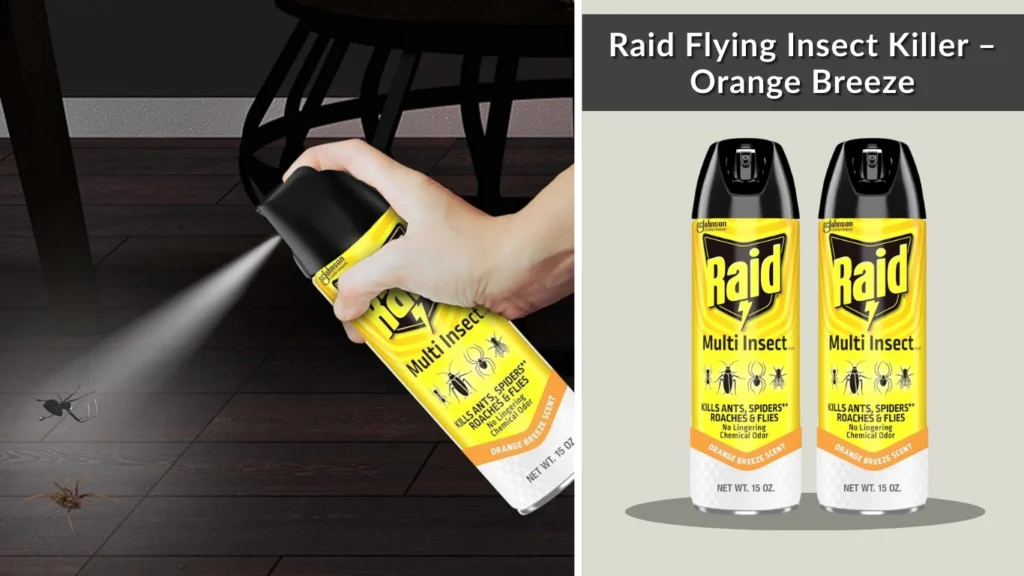 Raid Flying Insect Killer – Orange Breeze
