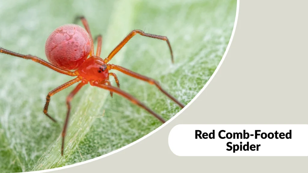 Red Comb-Footed Spider