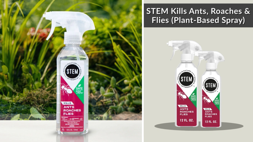 STEM Kills Ants, Roaches & Flies (Plant-Based Spray)