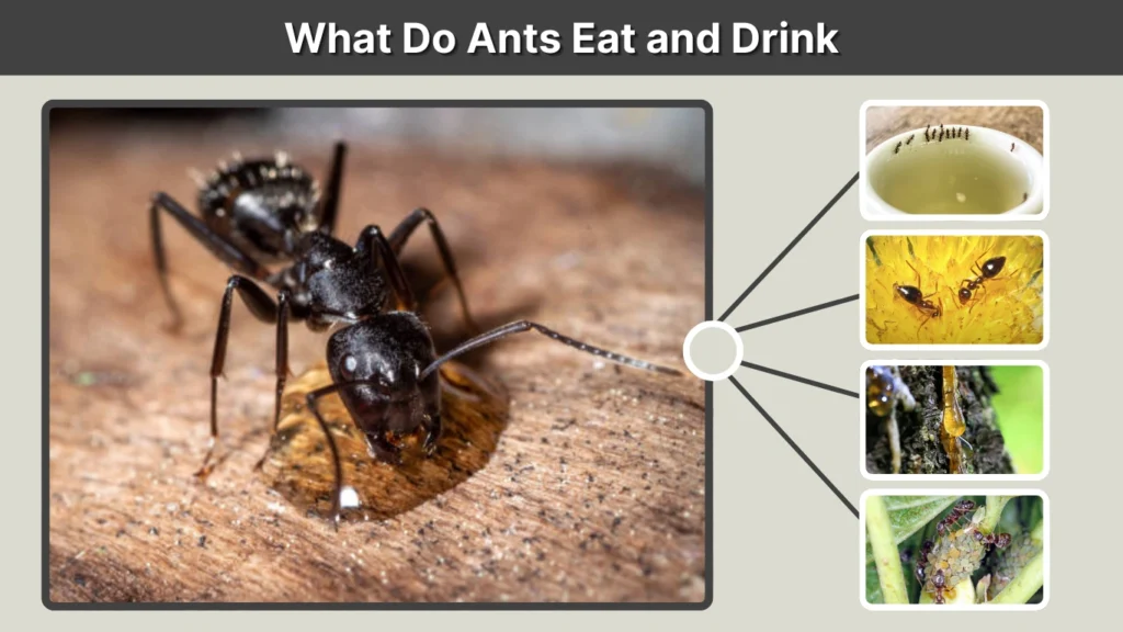 What Do Ants Eat and Drink