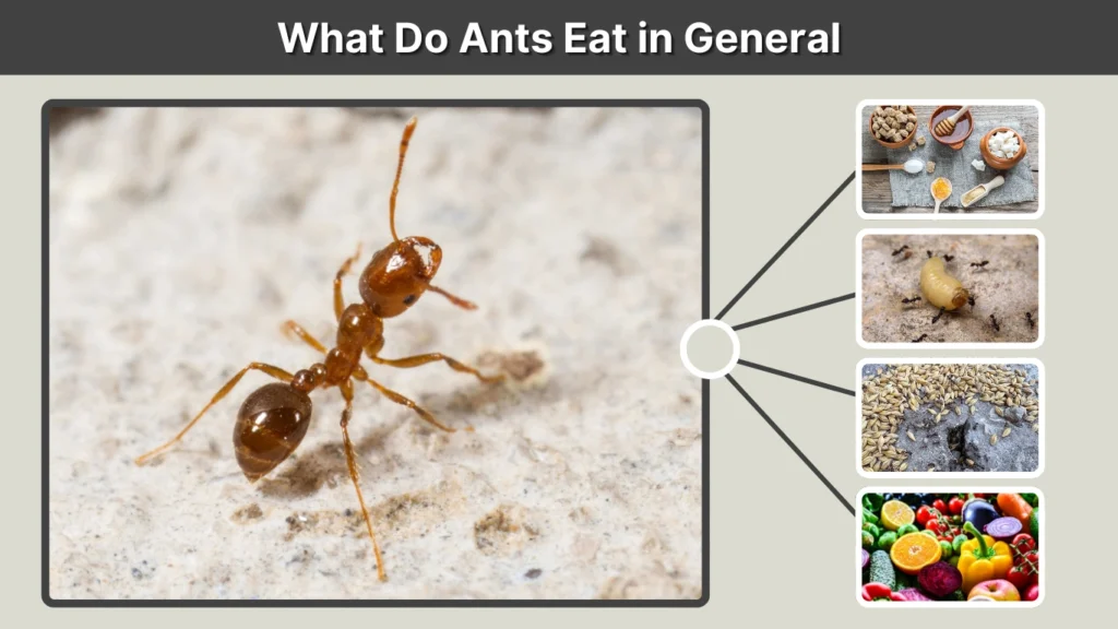 What Do Ants Eat in General