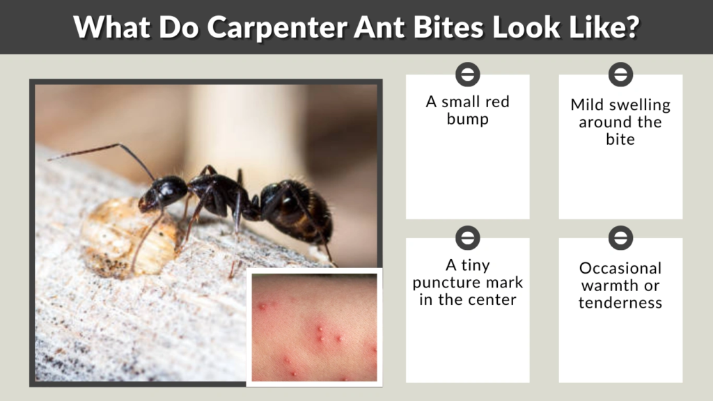 What Do Carpenter Ant Bites Look Like