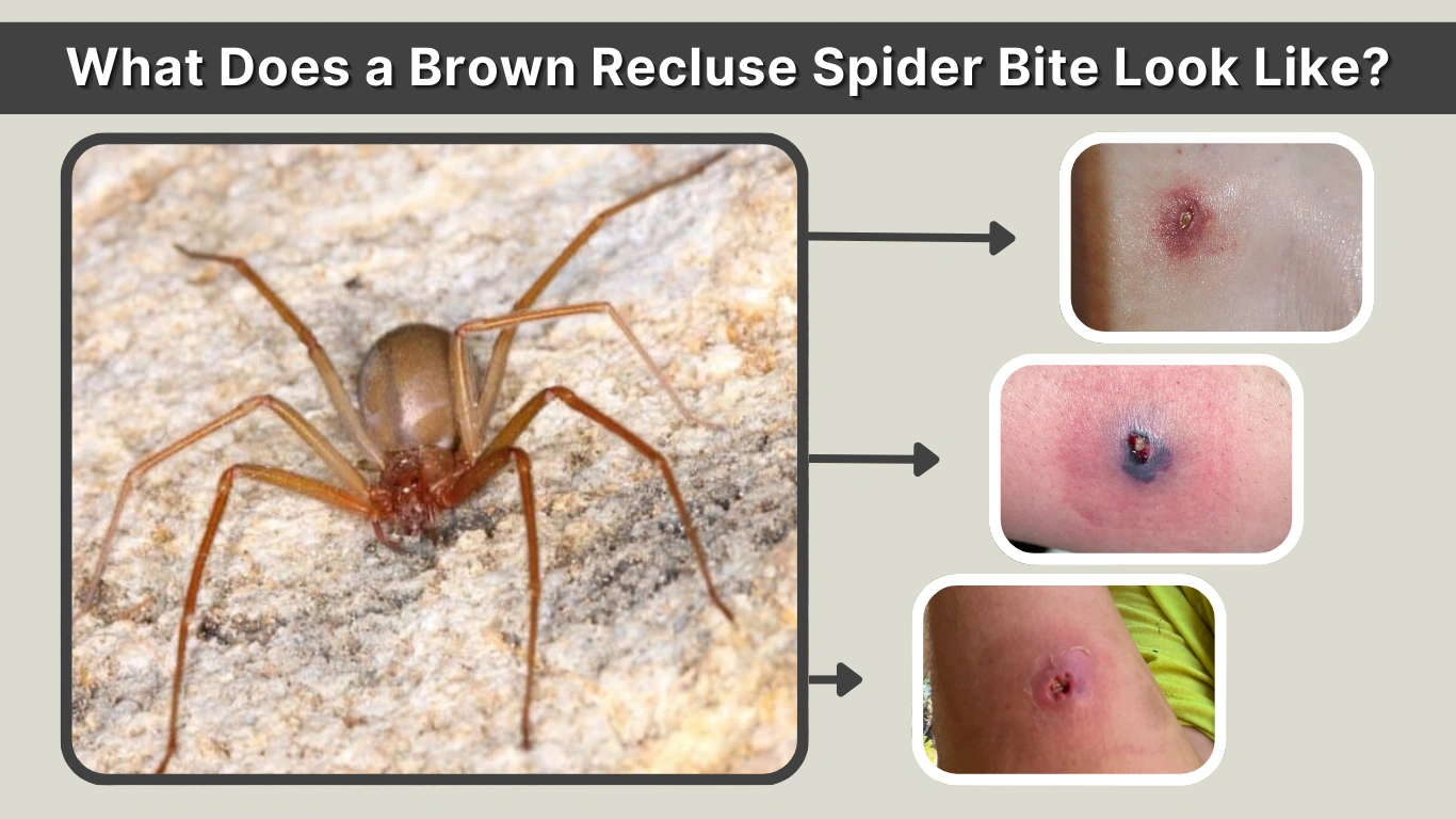 What Does a Brown Recluse Spider Bite Look Like