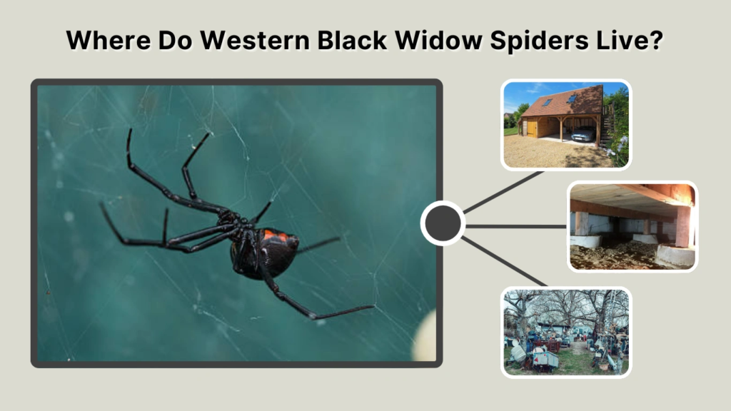 Where Do Western Black Widow Spiders Live