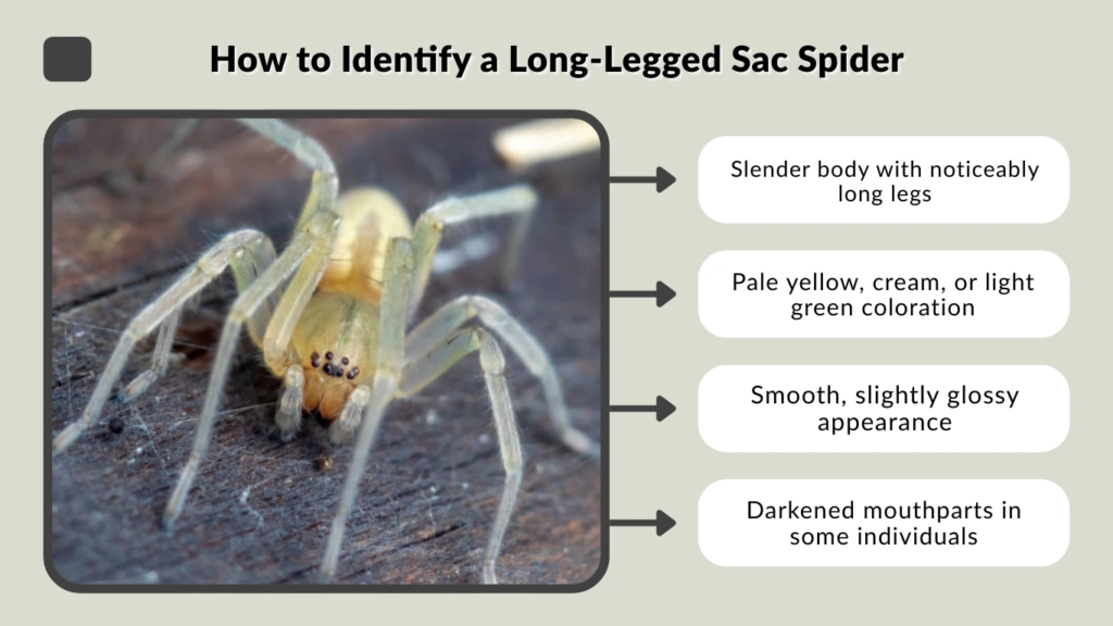 How to Identify a Long-Legged Sac Spider