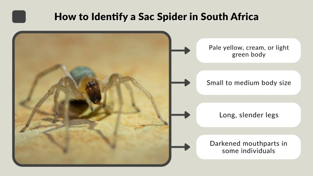 How to Identify a Sac Spider in South Africa