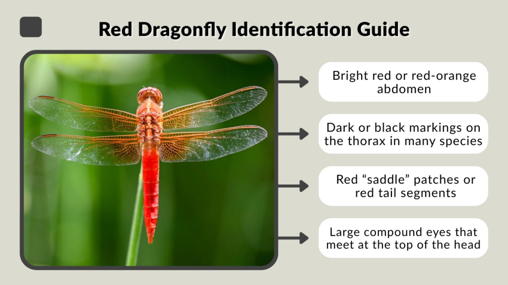 Red Dragonfly Identification Guide