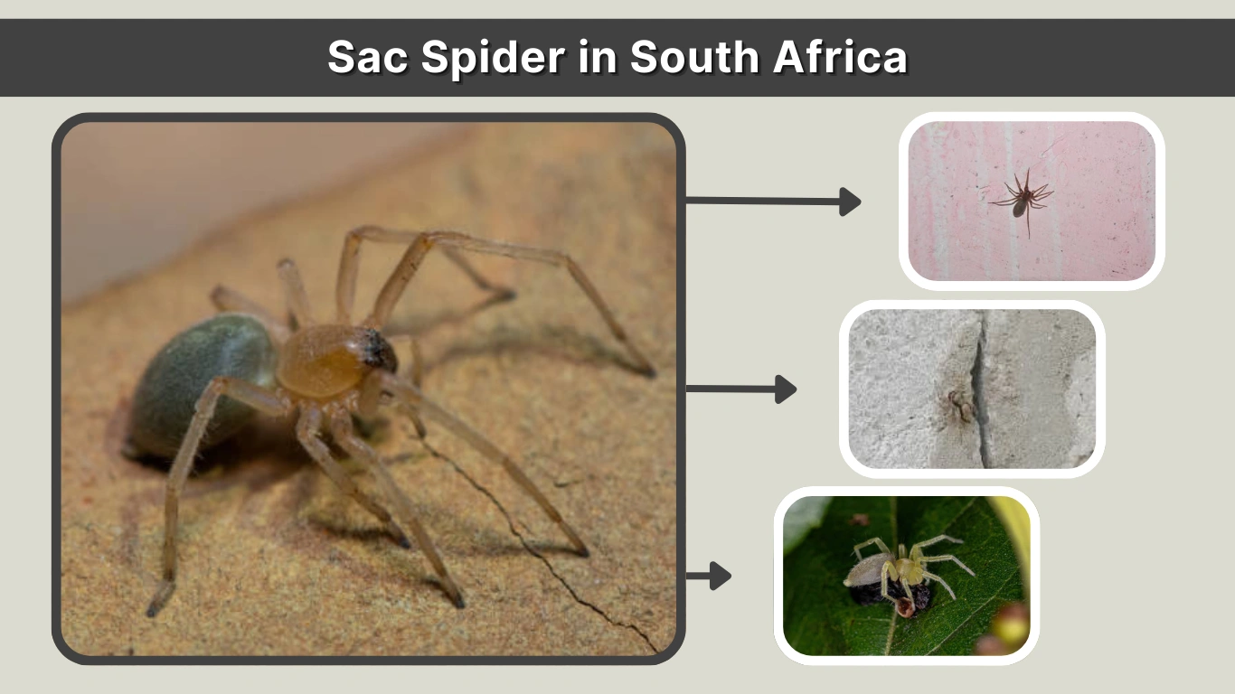 Sac Spider in South Africa Identification, Habitat, and Safety