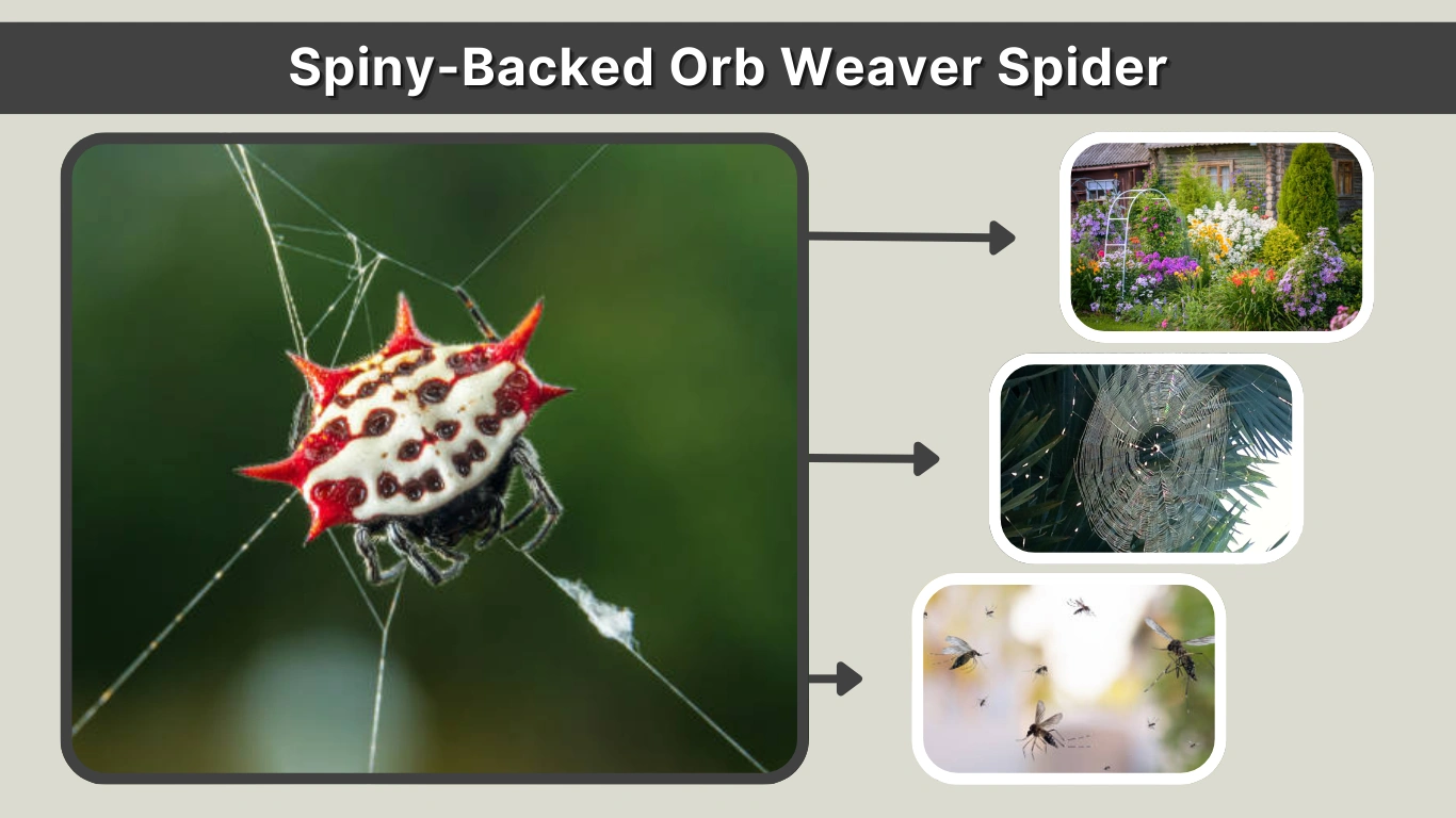 Spiny-Backed Orb Weaver Spider Appearance, Web, and Facts
