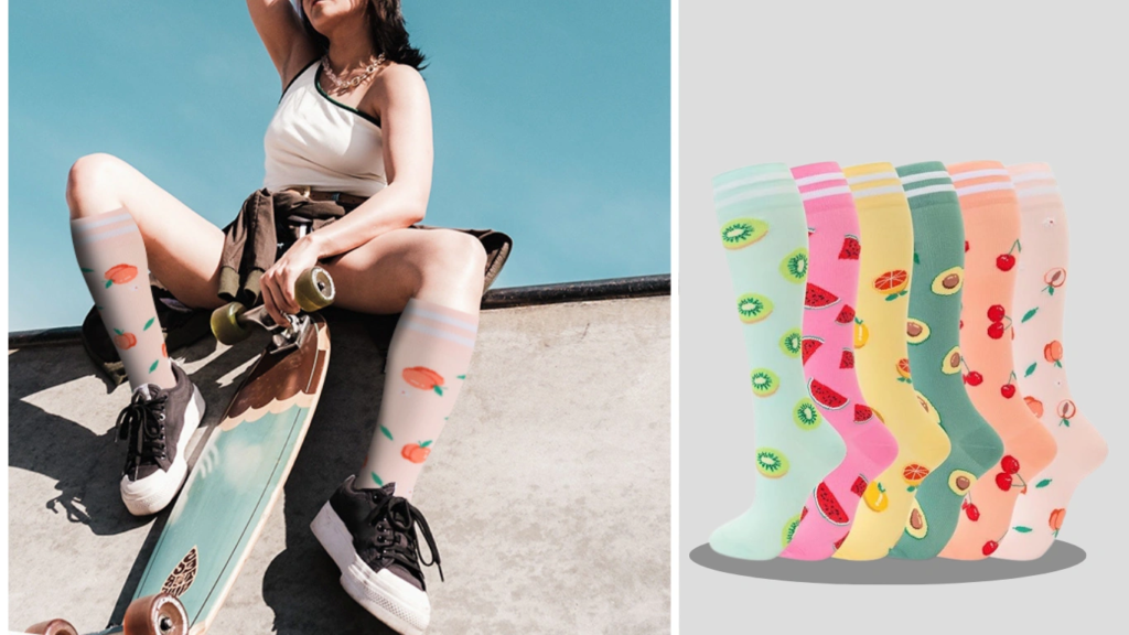 fenglaoda Compression Socks for Circulation and Pregnancy Support